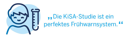 „Die KiSA-Studie ist ein  perfektes Frühwarnsystem.“