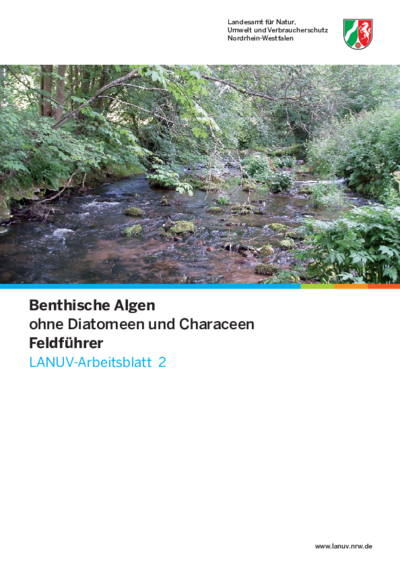 Benthische Algen ohne Diatomeen und Characeen - Feldführer