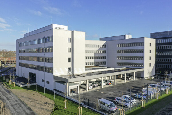 Das Bild zeigt den Standort Duisburg des LANUV.