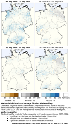 DWD-Profi-Witterungsvorhersage Niederschlag