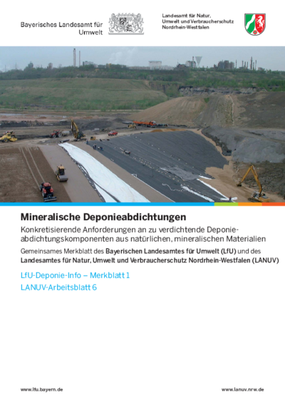 Mineralische Deponieabdichtungen