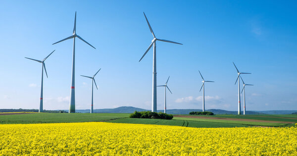 Windmühlen, Windräder