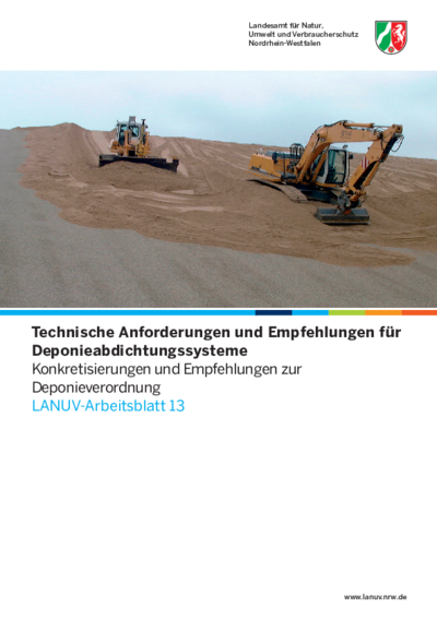 Technische Anforderungen und Empfehlungen für Deponieabdichtungen