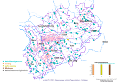 Gewässersituation in NRW: Pegel mit Unterschreitungen ausgewählter Niedrigwasserkennwerte Ende Februar (Stand: 28.02.25)
