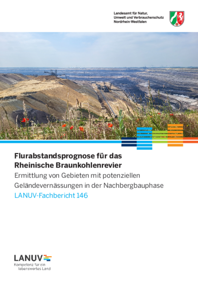 Flurabstandsprognose für das Rheinische Braunkohlenrevier