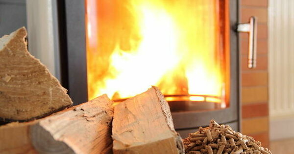 Feuer, Pelletofen