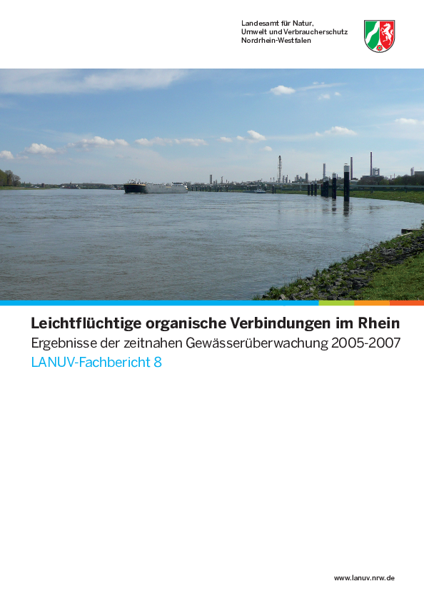 Leichtflüchtige organische Verbindungen im Rhein