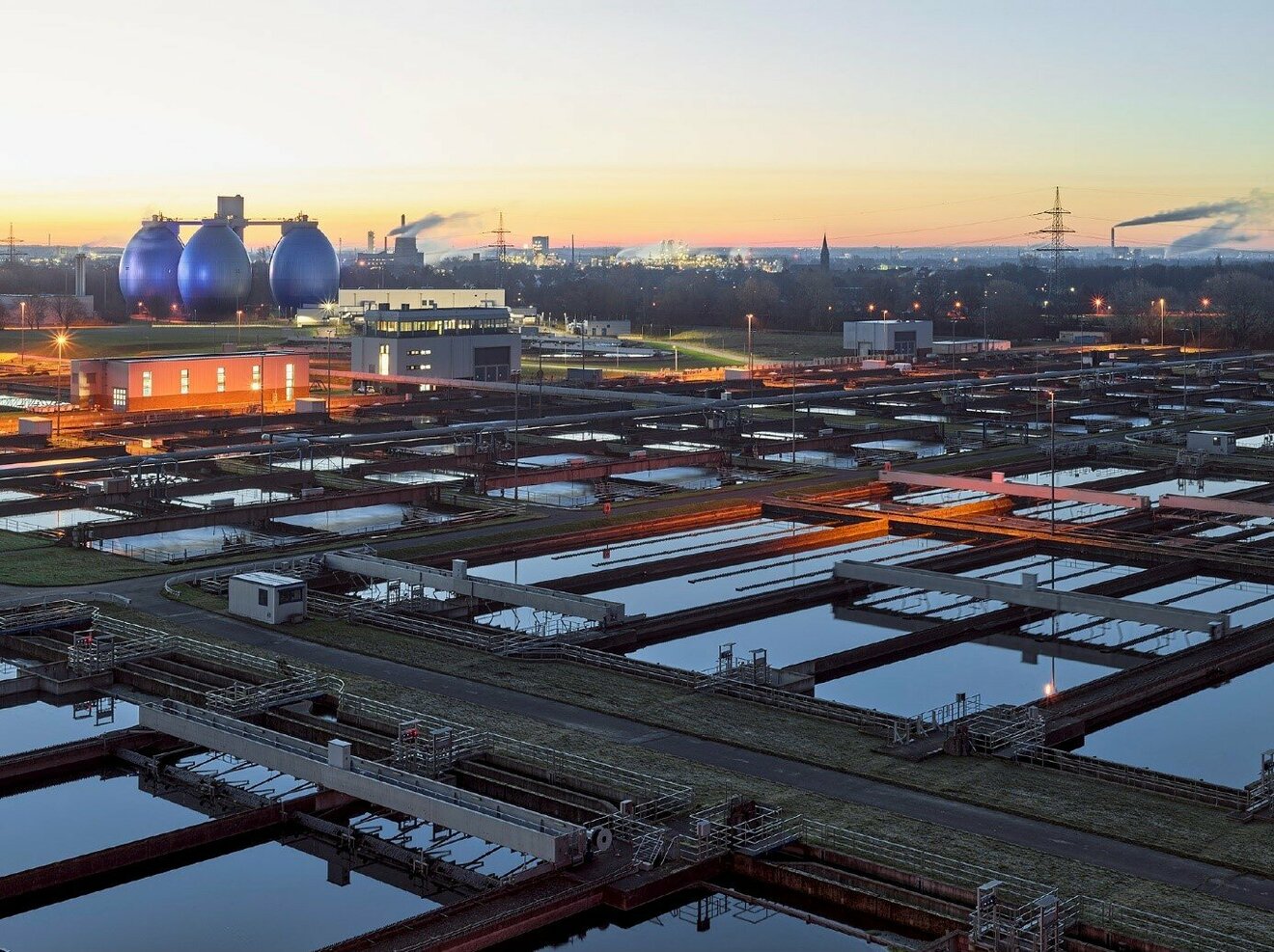 Das Klärwerk Emschermündung