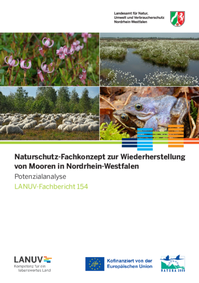 Naturschutz-Fachkonzept zur Wiederherstellung von Mooren in NRW - Potenzialanalyse