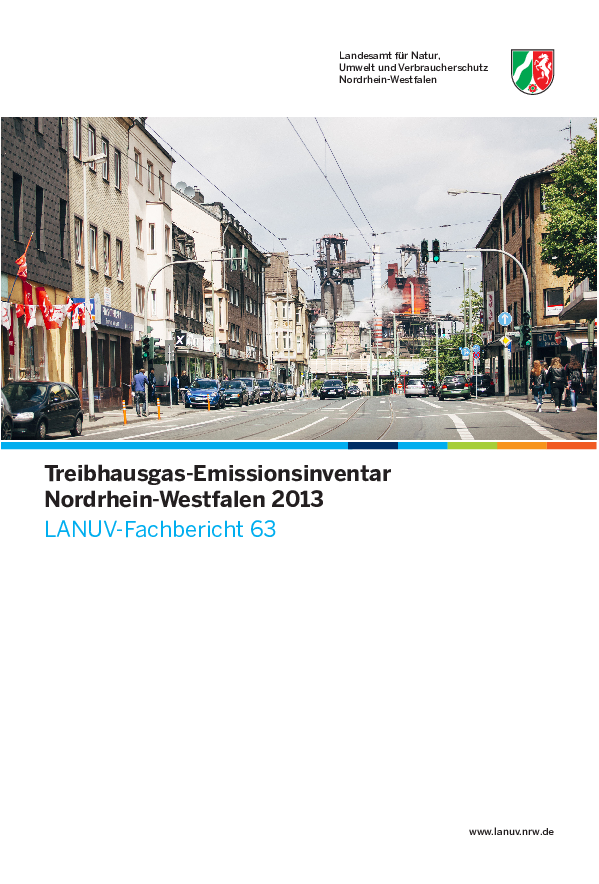 Treibhausgas-Emissionsinventar Nordrhein-Westfalen 2013
